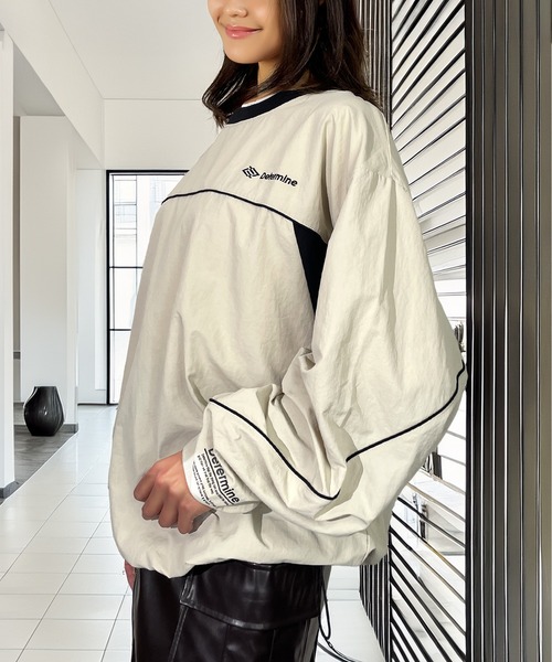 セール】冬もホットに大活躍 バルーンスリーブ ナイロン タスラン プル