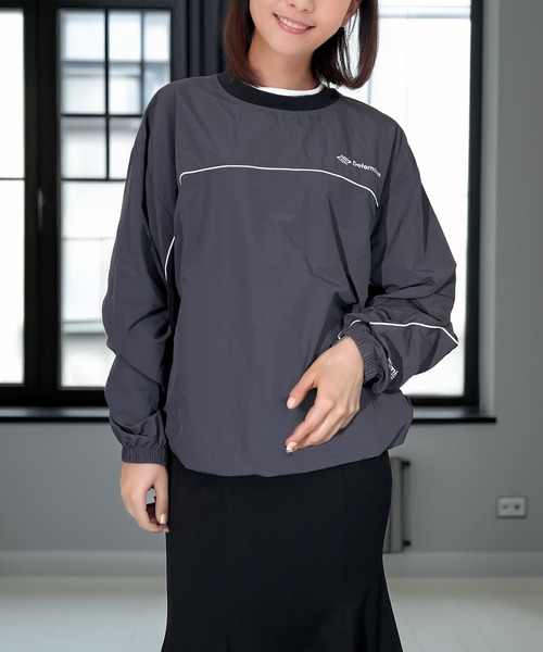 セール】バルーンスリーブ ナイロン タスラン プルオーバー ピステ