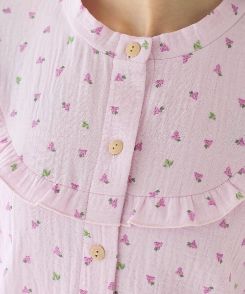 フルーツ柄 長袖ルームウェア FRUIT OF THE LOOM ルームウェア パジャマ LOOM フルーツ柄長袖