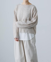 かぐれ | モヘヤプルオーバーニット(ニット/セーター)