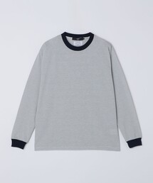 SHIPS Colors:CAVE(R) ボーダー ロングスリーブ TEE