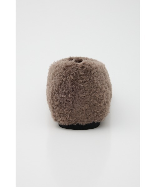 SHEL'TTER ORIGINAL（シェルターオリジナル）の「ファーフラットシューズ（スニーカー・レディース・アイボリー/ライトブルー/チャコールグレー・37/38/36）」の5枚目の写真