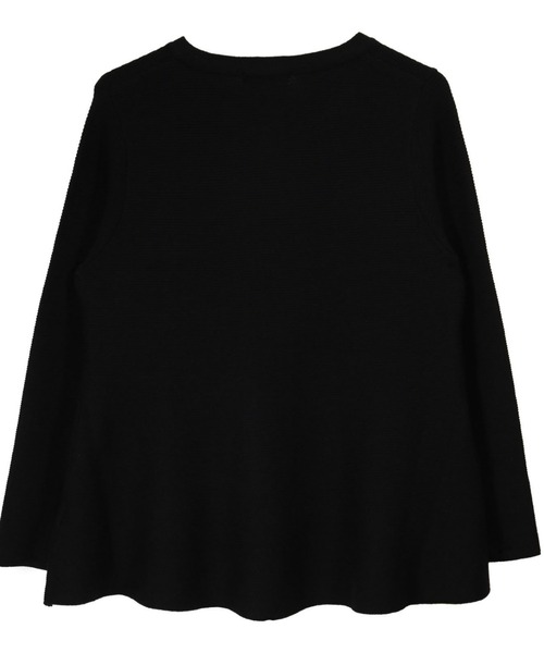 TOKYO SHIRTS(トウキョウシャツ)の「ペプラムニットカーディガン(カーディガン/ボレロ・レディース・ブラック/イエロー・M/L)」の9枚目の写真