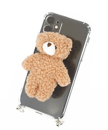 an meets zakka（アンミツザッカ）の「an meets zakka テディベアスマホグリップ（スマホグッズ）」