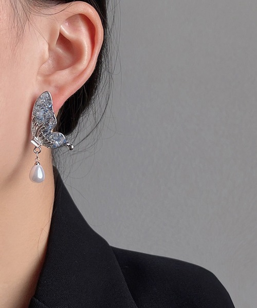 Lace Ladies(レースレディース)の「パール モチーフ バラエティ デザイン ピアス(ピアス(両耳用)・レディース・ゴールド系5/シルバー系3/ゴールド系2/ゴールド系4/シルバー系1/ゴールド系1/ゴールド系3・FREE)」の2枚目の写真