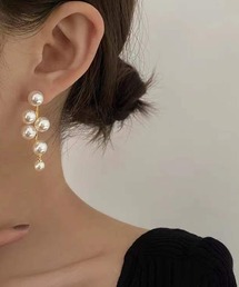 パール モチーフ バラエティ デザイン ピアス