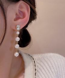 パール モチーフ バラエティ デザイン ピアス