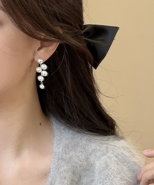 Lace Ladies(レースレディース)の「パール モチーフ バラエティ デザイン ピアス(ピアス(両耳用)・レディース・ゴールド系5/シルバー系3/ゴールド系2/ゴールド系4/シルバー系1/ゴールド系1/ゴールド系3・FREE)」の10枚目の写真