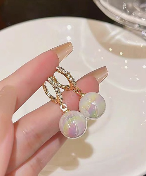【新品未使用】GARDEN OF EDEN × IENA パールピアス(両耳) GARDEN OF EDEN × IENA パールピアス(両耳)