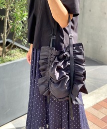 SOLPRESA（ソルプレーサ）の「●３WAYフリルトート/ショルダーバッグ/サブバッグ/エコバッグ（エコバッグ/サブバッグ）」