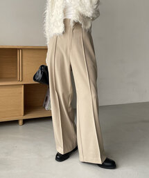 CAPRICIEUX LE'MAGE | 【低身長サイズあり】サイドベルトストレートパンツ(その他パンツ)