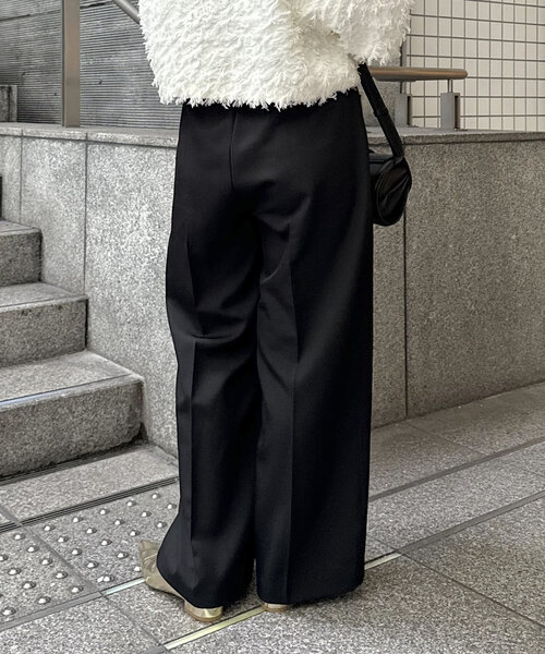 CAPRICIEUX LE'MAGE(カプリシューレマージュ)の「【低身長サイズあり】サイドベルトストレートパンツ(その他パンツ・レディース・ブラック/ベージュ/ホワイト系その他・38/36/PS)」の22枚目の写真