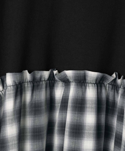 LEPSIM（レプシィム）の「【NFL】ドッキングワンピース　146059（ワンピース・レディース・ネイビー/グレー系その他/ブラック・FREE）」の11枚目の写真