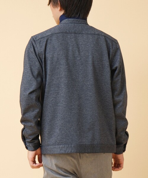 NOLLEY’S(ノーリーズ)の「ACTIVE SETTER 2WAYストレッチ シングルライダースシャツ(ブルゾン・メンズ・グレー/ブルー/ネイビー・XL/L/M/S)」の15枚目の写真
