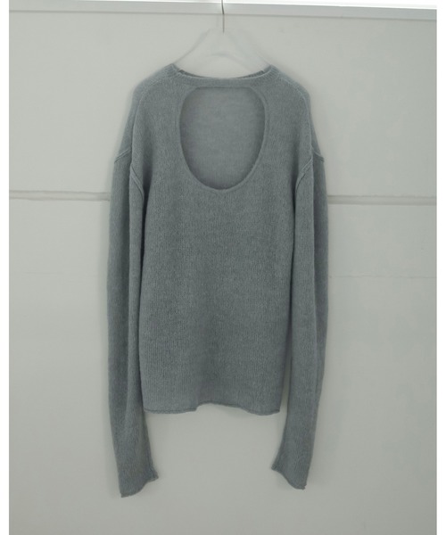 anuke（アンヌーク）の「Sheer Knit（ニット/セーター・レディース・サックスブルー/ブラウン/ライトグリーン・FREE）」の15枚目の写真