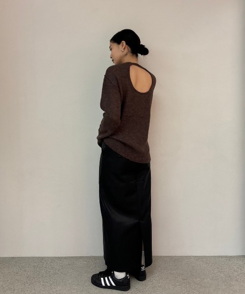 セール】Sheer Knit（ニット/セーター）｜anuke（アンヌーク）の