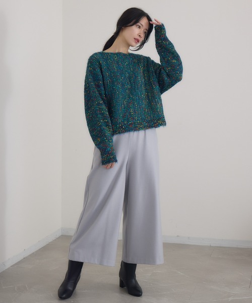 KATHARINE ROSS(キャサリンロス)の「【KATHARINE ROSS】4Gカラーネッププルオーバー(ニット/セーター・レディース・ネイビー/アイボリー・MEDIUM)」の11枚目の写真