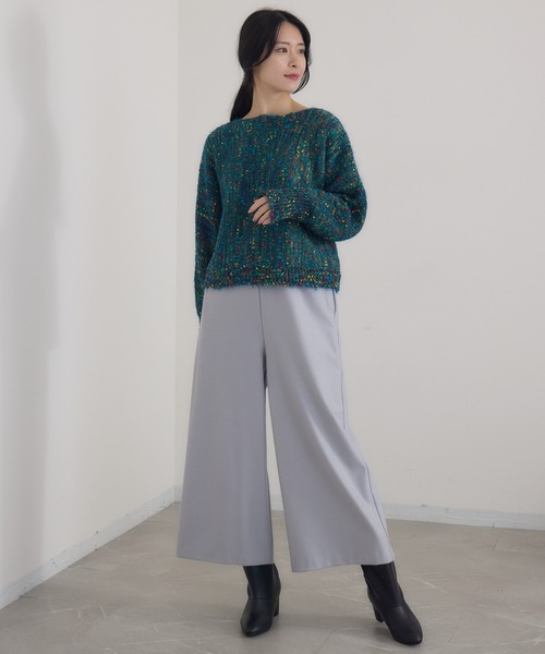 KATHARINE ROSS(キャサリンロス)の「【KATHARINE ROSS】4Gカラーネッププルオーバー(ニット/セーター・レディース・ネイビー/アイボリー・MEDIUM)」の13枚目の写真