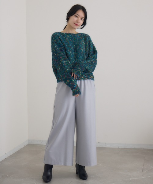 KATHARINE ROSS(キャサリンロス)の「【KATHARINE ROSS】4Gカラーネッププルオーバー(ニット/セーター・レディース・ネイビー/アイボリー・MEDIUM)」の12枚目の写真