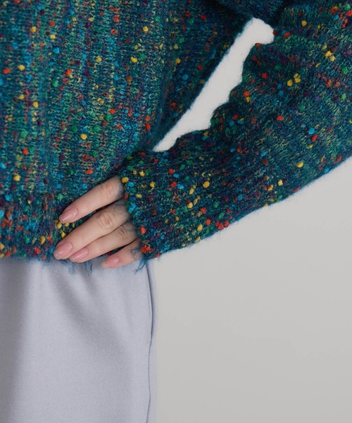 KATHARINE ROSS(キャサリンロス)の「【KATHARINE ROSS】4Gカラーネッププルオーバー(ニット/セーター・レディース・ネイビー/アイボリー・MEDIUM)」の20枚目の写真