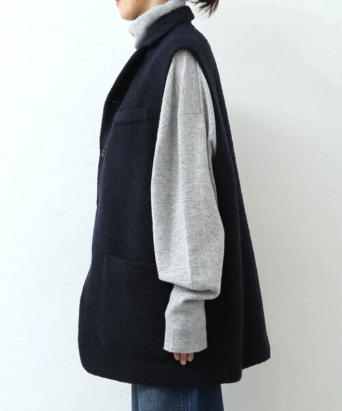 【新品】JOURNAL STANDARD LUXE ツイードヘリンベスト 新品】JOURNAL STANDARD LUXE ツイードヘリンベスト JOURNAL STANDARD