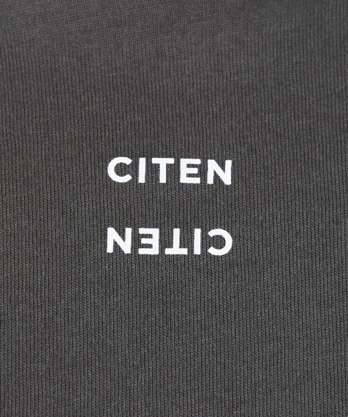 CITEN（シテン）の「＜CITEN＞ロゴリンガーロンT（Tシャツ/カットソー・レディース・ホワイト/ダークグレー/オフホワイト・FREE）」の20枚目の写真