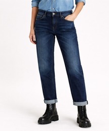 G-STAR | KATE BF ZIP JEANS/リラックスルーズテーパードジーンズ(デニムパンツ)