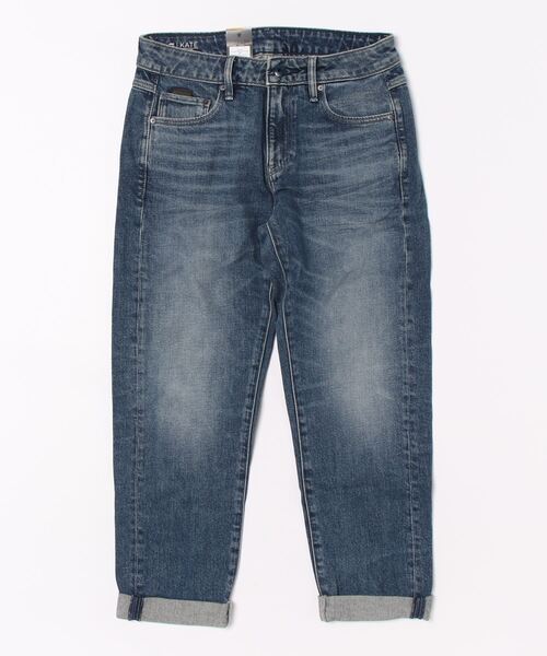 G-STAR（ジースター）の「KATE BF ZIP JEANS/リラックスルーズテーパードジーンズ（デニムパンツ・レディース・インディゴブルー/ダークインディゴブルー・26inch/25inch/24inch/23inch/27inch）」の4枚目の写真