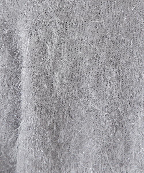 FREE'S MART(フリーズマート)の「◆ラメフェザークルーネックニット(ニット/セーター・レディース・ブルー/ホワイト/ピンク・FREE)」の13枚目の写真