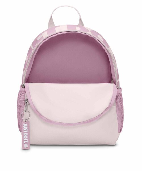 NIKE(ナイキ)の「ナイキ ブラジリア JDI キッズ ミニ バックパック (11L) / Nike Brasilia JDI Kids' Mini Backpack (11L) DR6091-019 Platinum Violet(バックパック/リュック・キッズ・パープル系その他・ONE SIZE)」の9枚目の写真