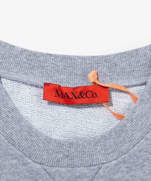 MAX&Co.(マックス アンド コー)の「Max&Co.(マックスアンドコー)Kids & Junior レーススウェットプルオーバー(スウェット・キッズ・ライトグレー・12Y/14Y/16Y)」の7枚目の写真