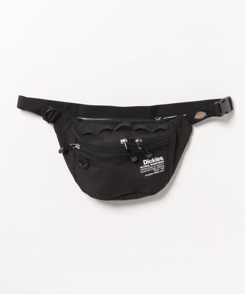 Dickies（ディッキーズ）の「【Dickies】TEXT LOGO WAISTBAG / ディッキーズ テキストロゴ ウエストバッグ（ボディバッグ/ウエストポーチ・メンズ・チャコール/グレー/ライトブラウン/ブラック・FREE）」の2枚目の写真