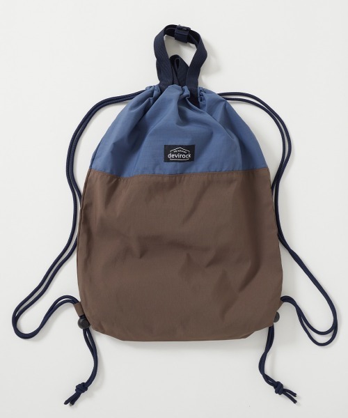 ランドセルの上から背負える バイカラー ナップサック（バック