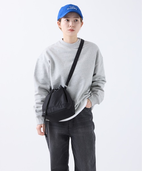 meltum(メルタム)の「×PACKING COMPACT DRAWSTRING BAG(ショルダーバッグ・メンズ・ブラック・FREE)」の11枚目の写真