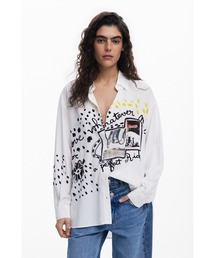 Desigual❤️Maria Escote オーバーサイズ チェック シャツ Desigual（デシグアル）の「Maria Escote オーバーサイズ
