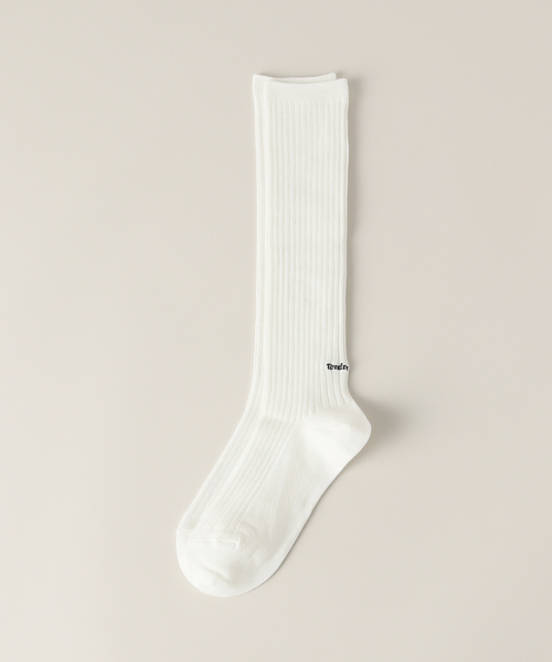 plage（プラージュ）の「les Tendre gizacotton ソックス（ソックス/靴下・レディース・グレー/アイボリー/ホワイト・FREE）」の2枚目の写真