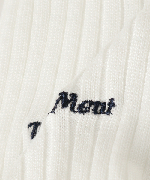 plage（プラージュ）の「les Tendre gizacotton ソックス（ソックス/靴下・レディース・グレー/アイボリー/ホワイト・FREE）」の8枚目の写真