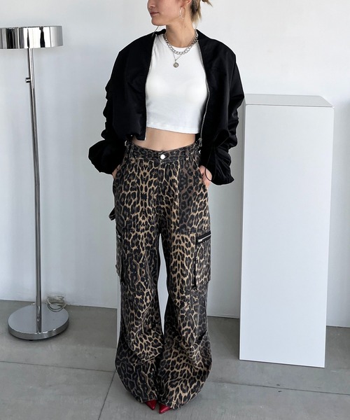 SPIRALGIRL（スパイラルガール）の「アシメタンク（タンクトップ・レディース・ホワイト/ブルー/ブラック/グレー・FREE）」の7枚目の写真