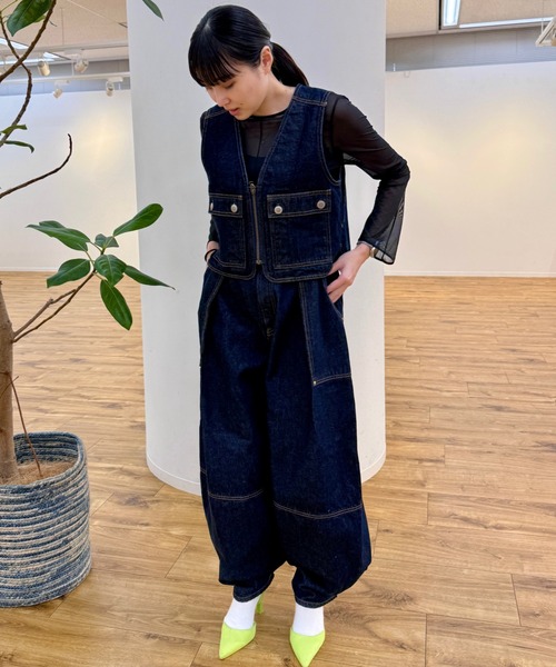 maison de dolce. plume vest ベスト maison de Dolce. plume vest ベストメゾンドドルチェ