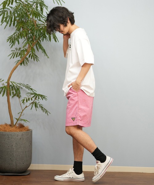 RVCA（ルーカ）の「RVCA/ルーカ 半袖Tシャツ バックプリント BF041-P21（Tシャツ/カットソー・メンズ・ブラック/ライトカーキ/ホワイト・S/M/L）」の9枚目の写真