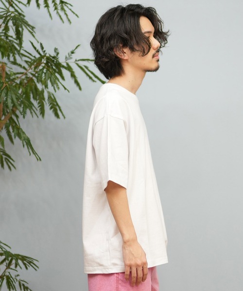 RVCA（ルーカ）の「RVCA/ルーカ 半袖Tシャツ バックプリント BF041-P21（Tシャツ/カットソー・メンズ・ブラック/ライトカーキ/ホワイト・S/M/L）」の7枚目の写真