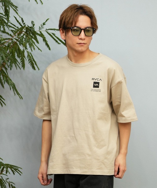 RVCA（ルーカ）の「RVCA/ルーカ 半袖Tシャツ バックプリント BF041-P21（Tシャツ/カットソー・メンズ・ブラック/ライトカーキ/ホワイト・S/M/L）」の17枚目の写真
