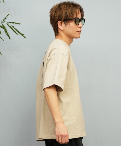 RVCA（ルーカ）の「RVCA/ルーカ 半袖Tシャツ バックプリント BF041-P21（Tシャツ/カットソー・メンズ・ブラック/ライトカーキ/ホワイト・S/M/L）」の20枚目の写真