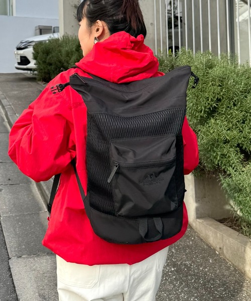 Franklin Climbing(フランクリンクライミング)の「【Franklin Climbing】 ユニセックスメッシュボンディングバックパック(バックパック/リュック・メンズ・ブラック・ONE SIZE)」の18枚目の写真