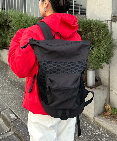 Franklin Climbing(フランクリンクライミング)の「【Franklin Climbing】 ユニセックスメッシュボンディングバックパック(バックパック/リュック・メンズ・ブラック・ONE SIZE)」の19枚目の写真