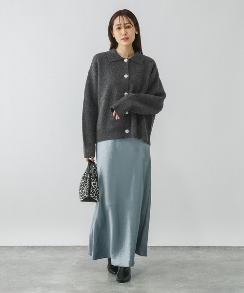 セール】ポロ衿ニットカーディガンプルオーバー/282561（カーディガン