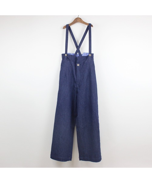 maarook（マルーク）の「速乾ストレッチデニムサロペットパンツ（サロペット/オーバーオール・キッズ・ネイビー・160cm/150cm/140cm）」の19枚目の写真