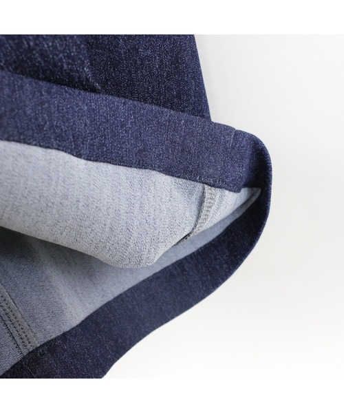 maarook（マルーク）の「速乾ストレッチデニムサロペットパンツ（サロペット/オーバーオール・キッズ・ネイビー・160cm/150cm/140cm）」の11枚目の写真