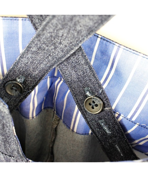 maarook（マルーク）の「速乾ストレッチデニムサロペットパンツ（サロペット/オーバーオール・キッズ・ネイビー・160cm/150cm/140cm）」の8枚目の写真