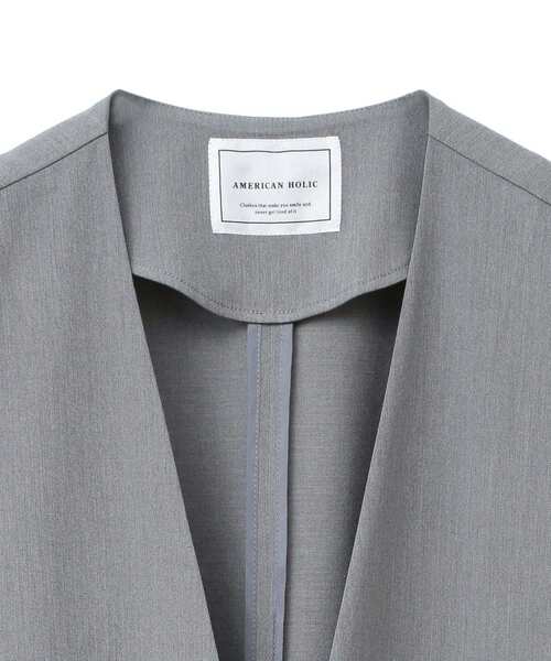 AMERICAN HOLIC(アメリカンホリック)の「Vネックジレ(ベスト・レディース・杢グレー/ブラック・FREE)」の16枚目の写真